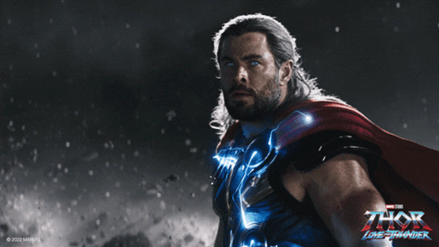 Thor Releasing Lightning GIF