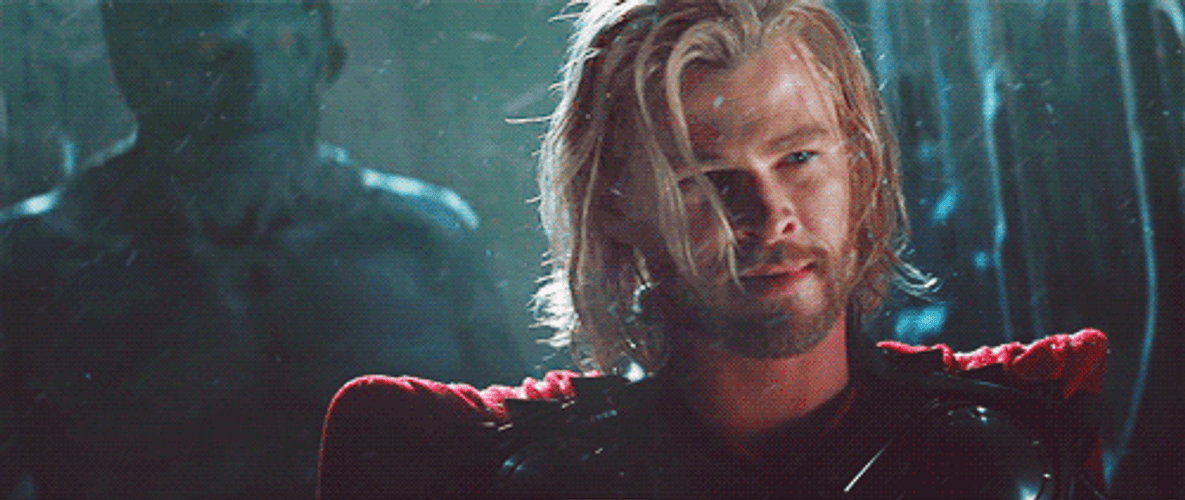 Thor Smiling Smugly GIF