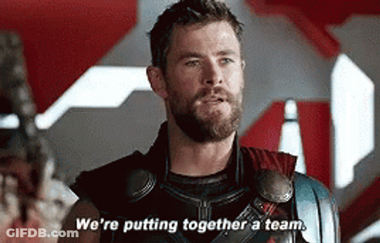 Thor We're Getting The Team Band Back Together GIF