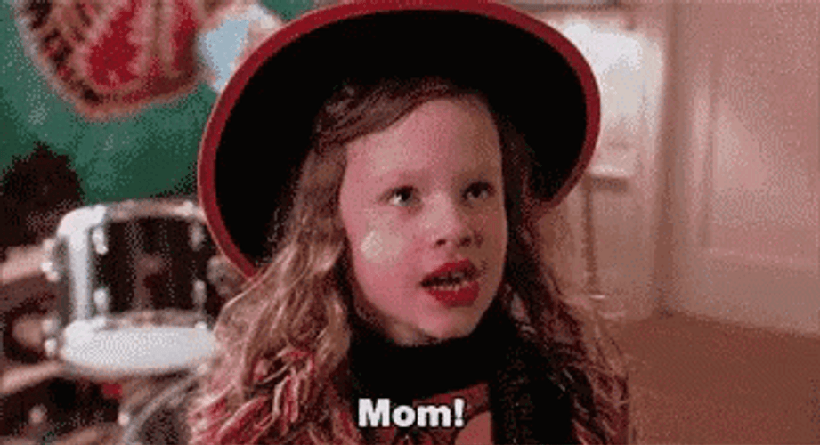 Thora Birch Calling Mom GIF