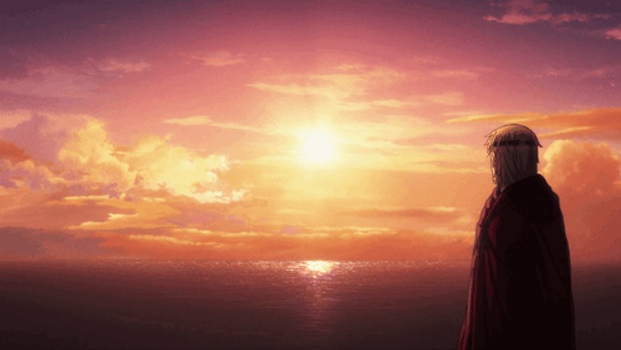 Thorfinn Sun Down GIF