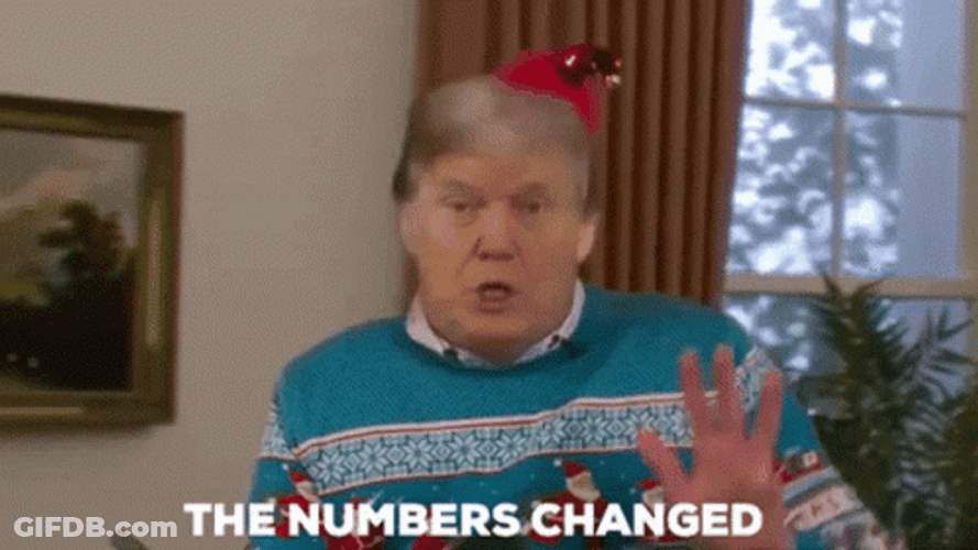 Those Are Rookie Numbers Donald Trump Meme GIF