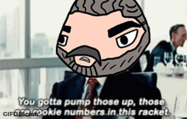 Those Are Rookie Numbers Funny Cartoon Face Swap GIF