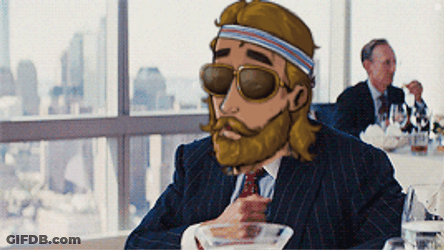 Those Are Rookie Numbers Hippie Head Swap GIF