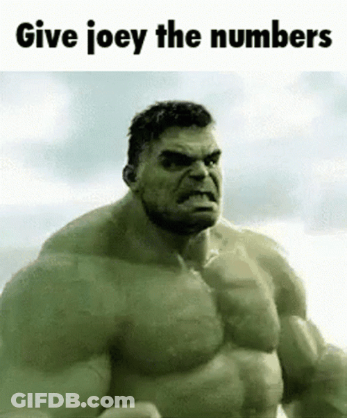 Those Are Rookie Numbers Incredible Hulk Screaming GIF