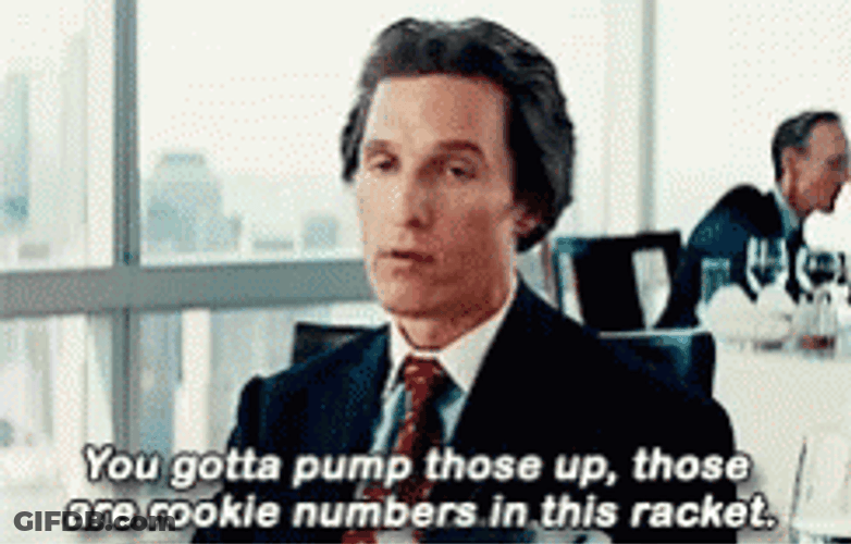 Those Are Rookie Numbers Matthew McConaughey Mentor GIF