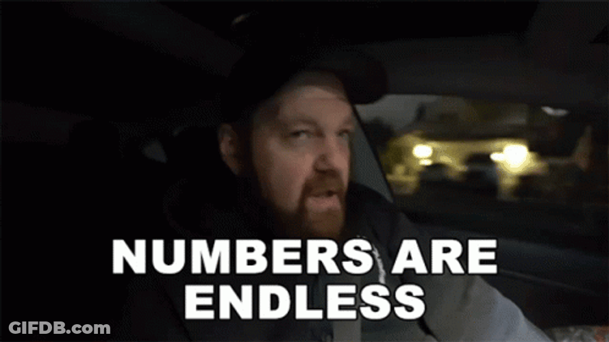 Those Are Rookie Numbers Youtuber Ohitsteddy GIF