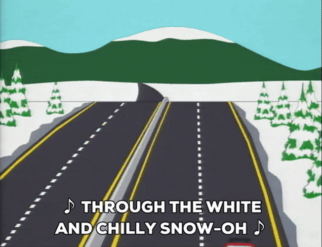 Though The Snows Fours Hours Later GIF