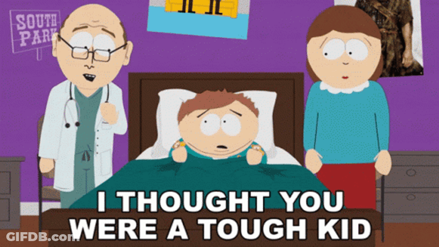 Thought You're Tough Just A Bit Outside GIF