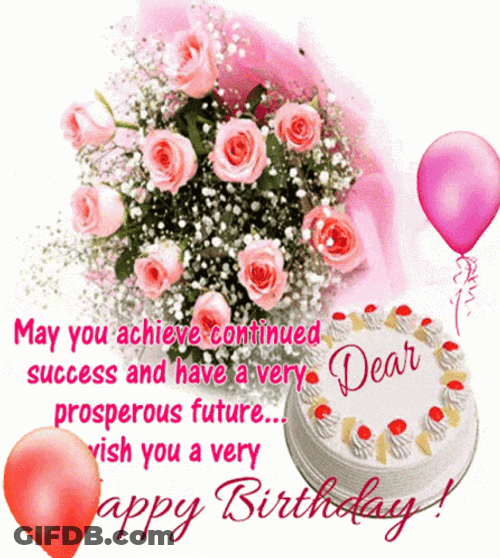 Thoughtful Birthday Wishes Greetings GIF