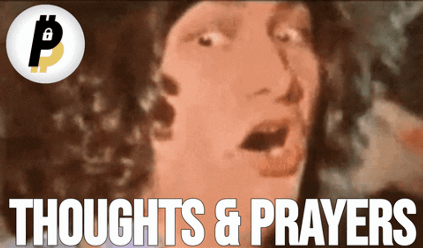 Thoughts And Prayers Funny Reaction GIF