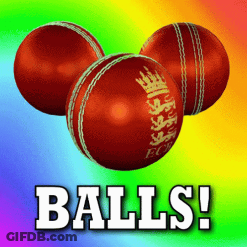 Three Balls Rainbow Background Balls GIF