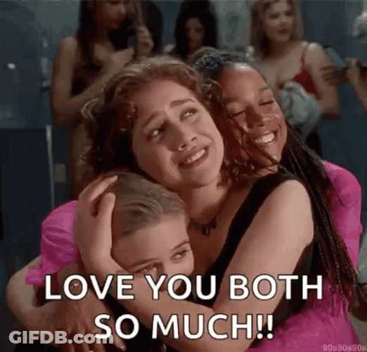 Three Best Friends Brittany Murphy Clueless GIF