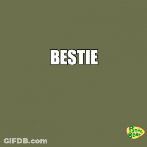 Three Best Friends Pants Bear Bestie GIF