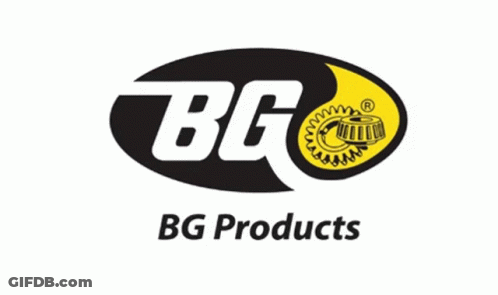 Three Cans Of Bg Engine Performance Service Are Displayed GIF