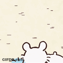 Three Cartoon Characters Laying Around Watermelon GIF