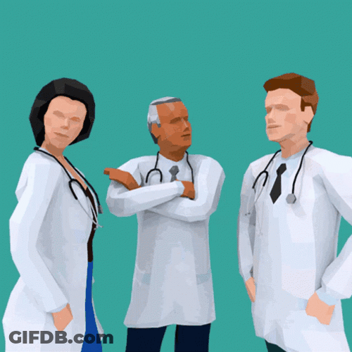 Three Doctors 3D GIF