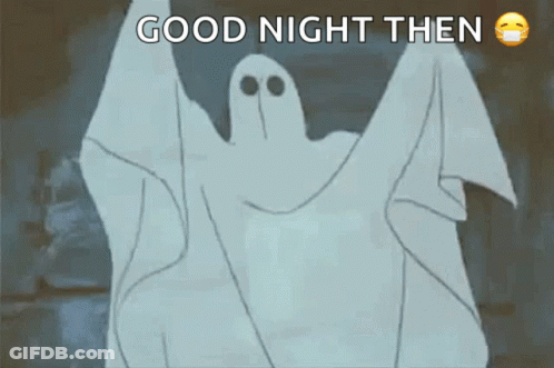 Three Ghosts Holding Hands Ghost Night Mommy GIF