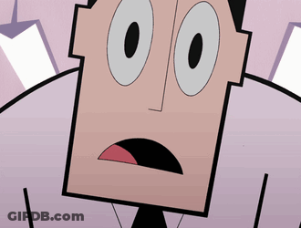 Three Girls From The Powerpuff Girls Are Standing In Front Of A Box That Says Sugar GIF