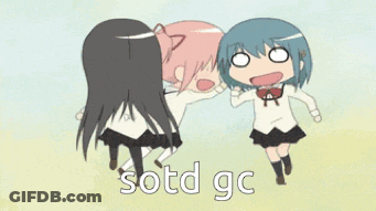 Three Girls Running Sotd Gc GIF