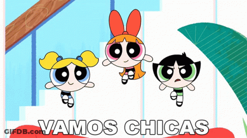Three Girls Vamos Chicas GIF