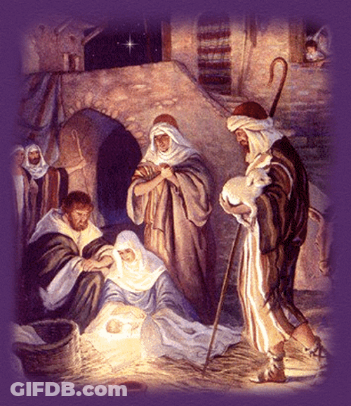 Three Kings Visited Jesus Religious Christmas GIF