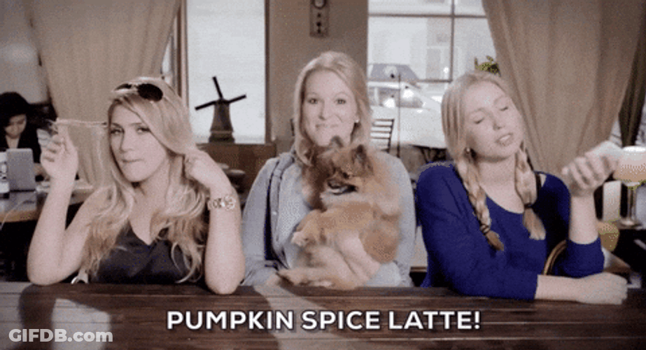 Three Ladies Saying Psl GIF