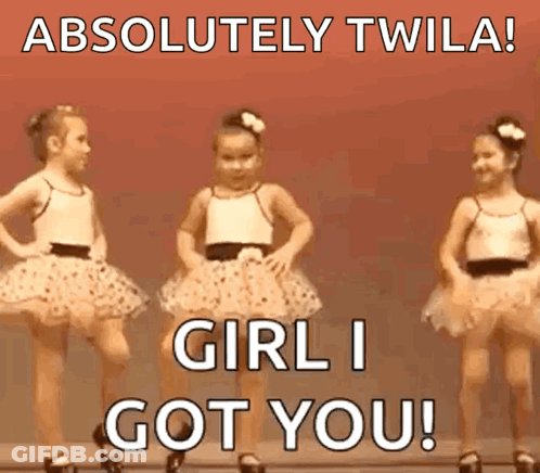 Three Little Girls Dancing Girl I Got You GIF