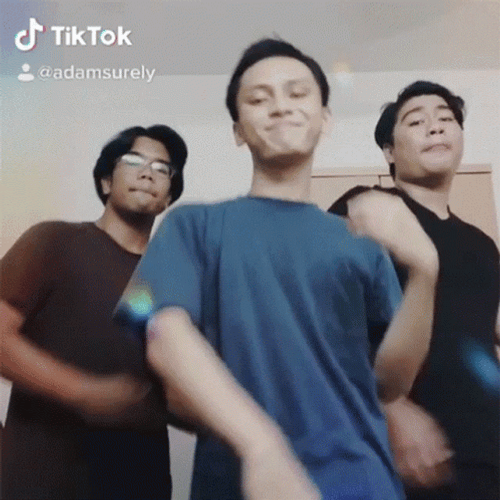 Three Men Dance Milly Rock On Tiktok GIF