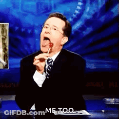 Three Men, One Pointing At Another GIF