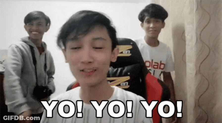 Three Men Positive Vibes Yo Yo Yo GIF
