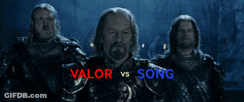 Three Men Valor Vs Song And So It Begins GIF