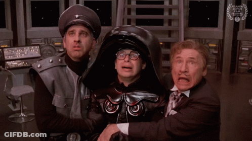 Three Men With Atlanta Independent Film Festival Helmet GIF