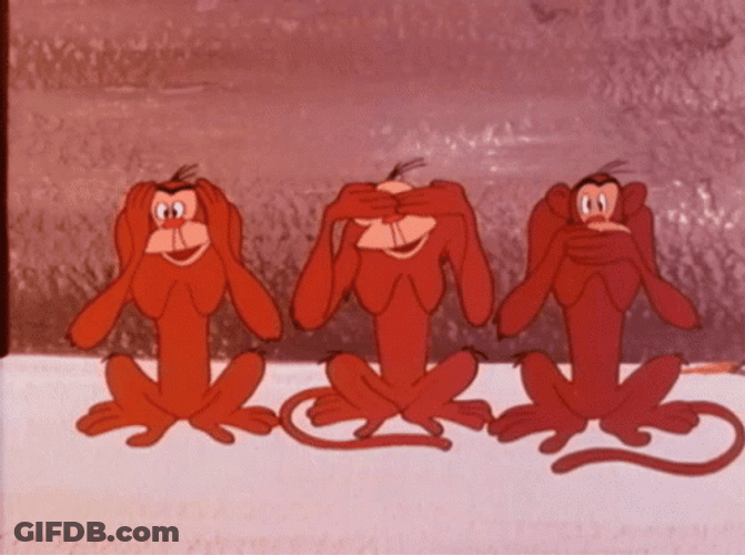 Three Monky On The Go GIF