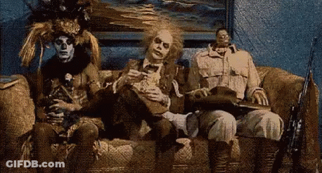 Three People Sitting On Couch GIF