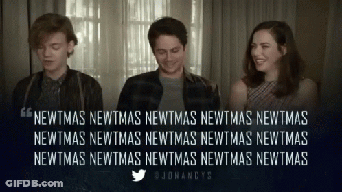 Three People Standing Next To Each Other Newtmas Quote GIF