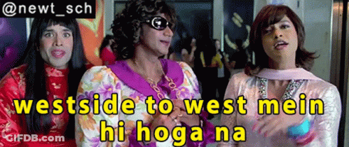 Three People Westside To West Mein GIF