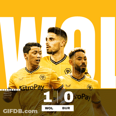 Three Soccer Players In Yellow Jerseys GIF