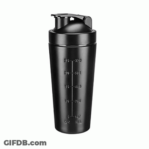 Three Stainless Steel Shakers GIF