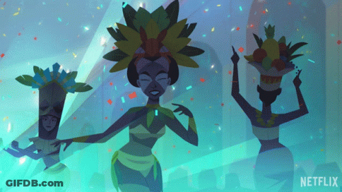 Three Women Dancing Netflix GIF