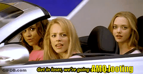 Three Women In Car Get In Loser We're Going Amo Looting GIF