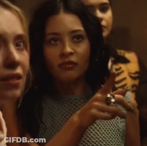 Three Women Smoking Cigarette GIF