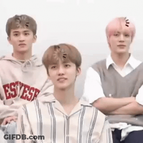 Three Young Men Arms Crossed GIF
