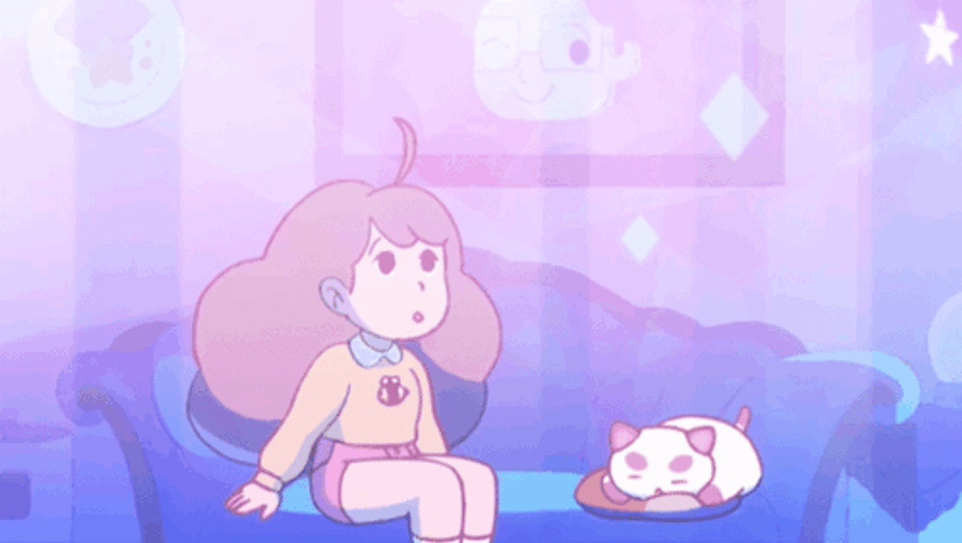 Thrilled Bee Cheering Bee And Puppycat Yay GIF
