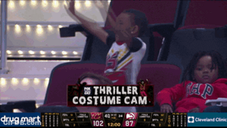 Thriller Dance Costume Cam GIF