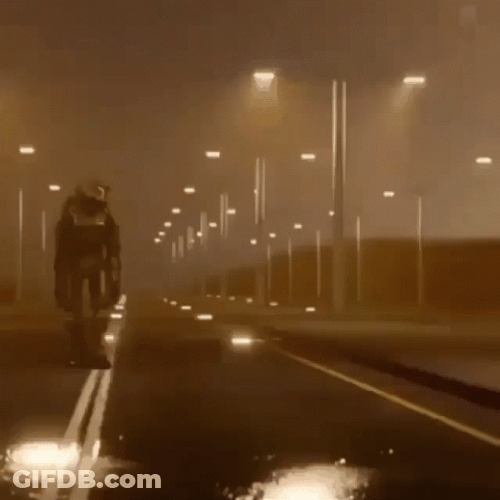 Thriller Dance In The Highway GIF