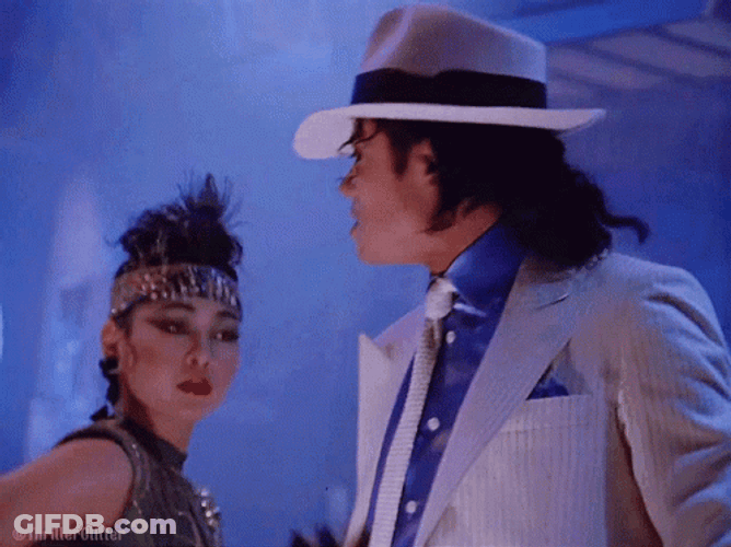 Thriller Dance Michael Jackson White Coat GIF