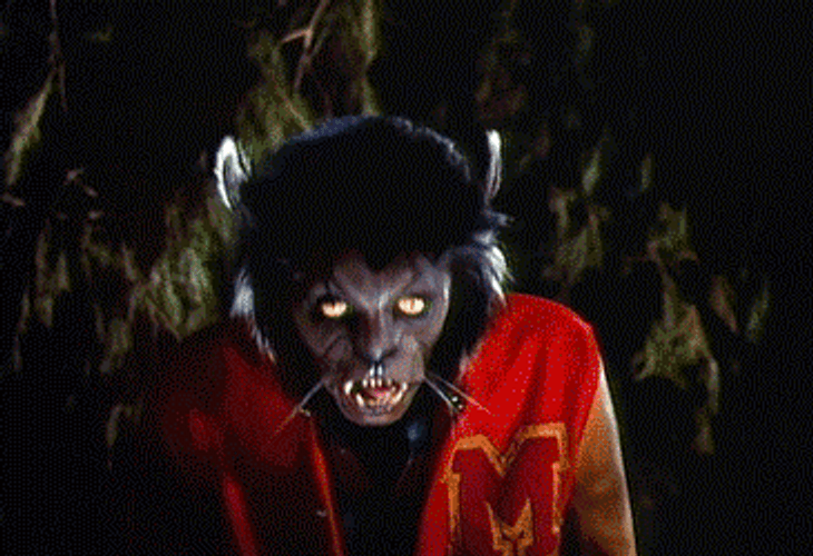 Thriller Lady Screaming GIF