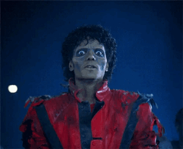 Thriller Michael Jackson Dancing Horror GIF