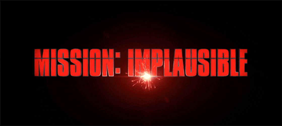 Thriller Mission Implausible Comedy Film GIF